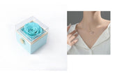Fashion Acrylic Rotating Rose Jewelry Box - Serenity Spaces