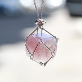 Natural Energy Crystal Pendant - Serenity Spaces