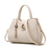 Women Handbag Bag Ladies Tassel High Quality PU Leather Totes Bags Brief Women Shoulder Bag Ladies Bags - Serenity Spaces