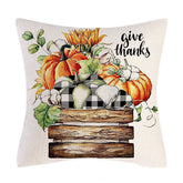 New Autumn Pumpkin Maple Leaf Truck Pillow Cover Home Living Room Backrest Pillow Decoration - Serenity Spaces
