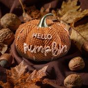 Halloween Pumpkin Decor for Halloween Decorations Indoor, Resin Pumpkin Decoration for Halloween Table Decor