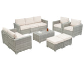 10 Piece Patio Furniture Set - Serenity Spaces