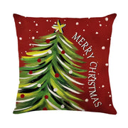 45Cm Christmas Decorations Christmas Cushion Cover Pillowcase 2024 for Home Ornament Xmas New Year Christmas Decor 2025 Home