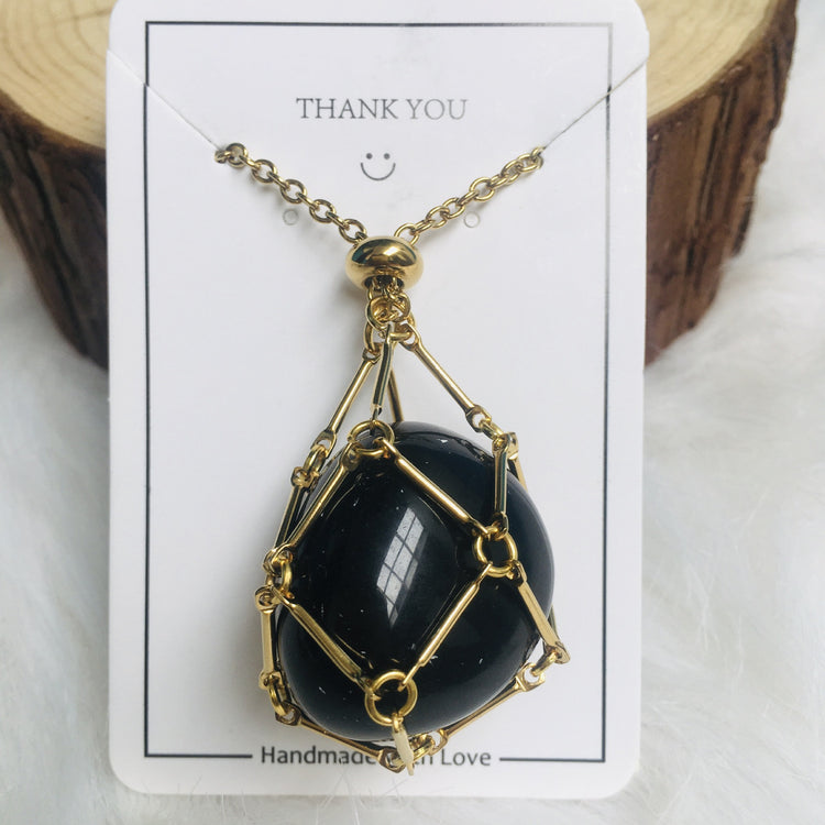 Natural Energy Crystal Pendant - Serenity Spaces