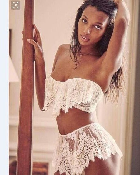 Lingerie Women Babydoll Sleepwear Lace Bra - Serenity Spaces