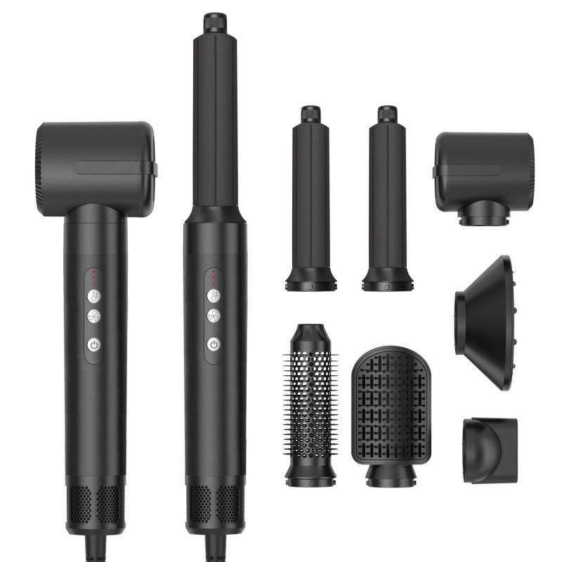 MOQ300 Multifunctional 7 - in - 1 High - speed Hair Dryer Straight Comb - Serenity Spaces