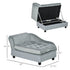 Luxury Small Dog Bed With Hidden Storage - Serenity Spaces
