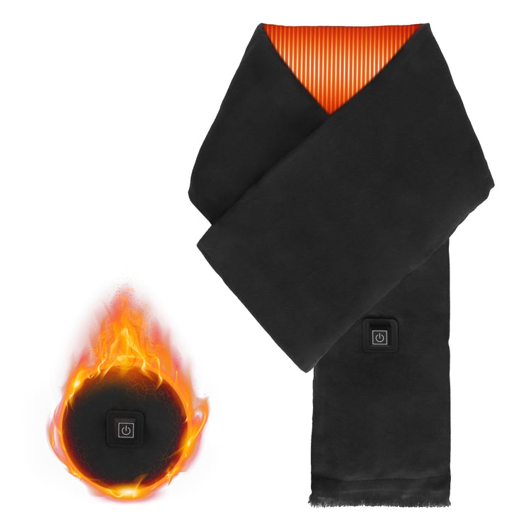 1Pc Electric Heated Winter Scarf USB Heating Neck Wrap Unisex Heated Neck Shawl Soft Warm Scarves With 3 Heating Modes For Outdoor Cycling Skiing Skating Winter Activities - Serenity Spaces