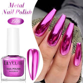 Quick - dry Metallic Mirror Nail Polish, No Baking Required - Serenity Spaces