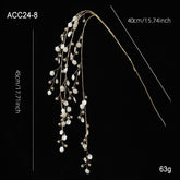 Acrylic White Crystal Twig Cutting Creative Decoration - Serenity Spaces