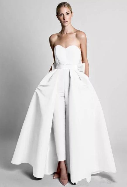 Red Jumpsuit Evening Dresses With - Serenity Spaces