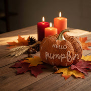 Halloween Pumpkin Decor for Halloween Decorations Indoor, Resin Pumpkin Decoration for Halloween Table Decor