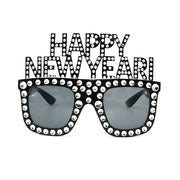 HAPPY NEW YEAR Funny Glasses NEW YEAR Party Glasses
