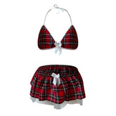 Sexy Lingerie School Girl Sleepwear Dress Nightwear Underwear Babydoll Women USA - Serenity Spaces
