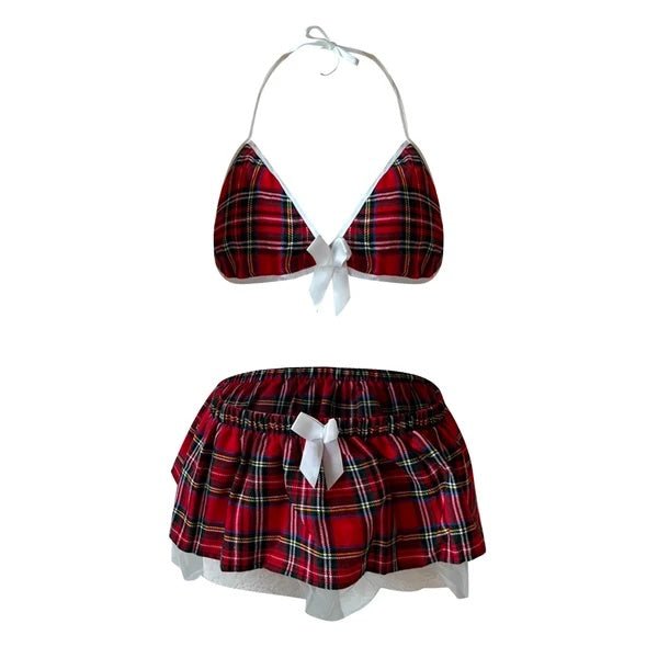 Sexy Lingerie School Girl Sleepwear Dress Nightwear Underwear Babydoll Women USA - Serenity Spaces