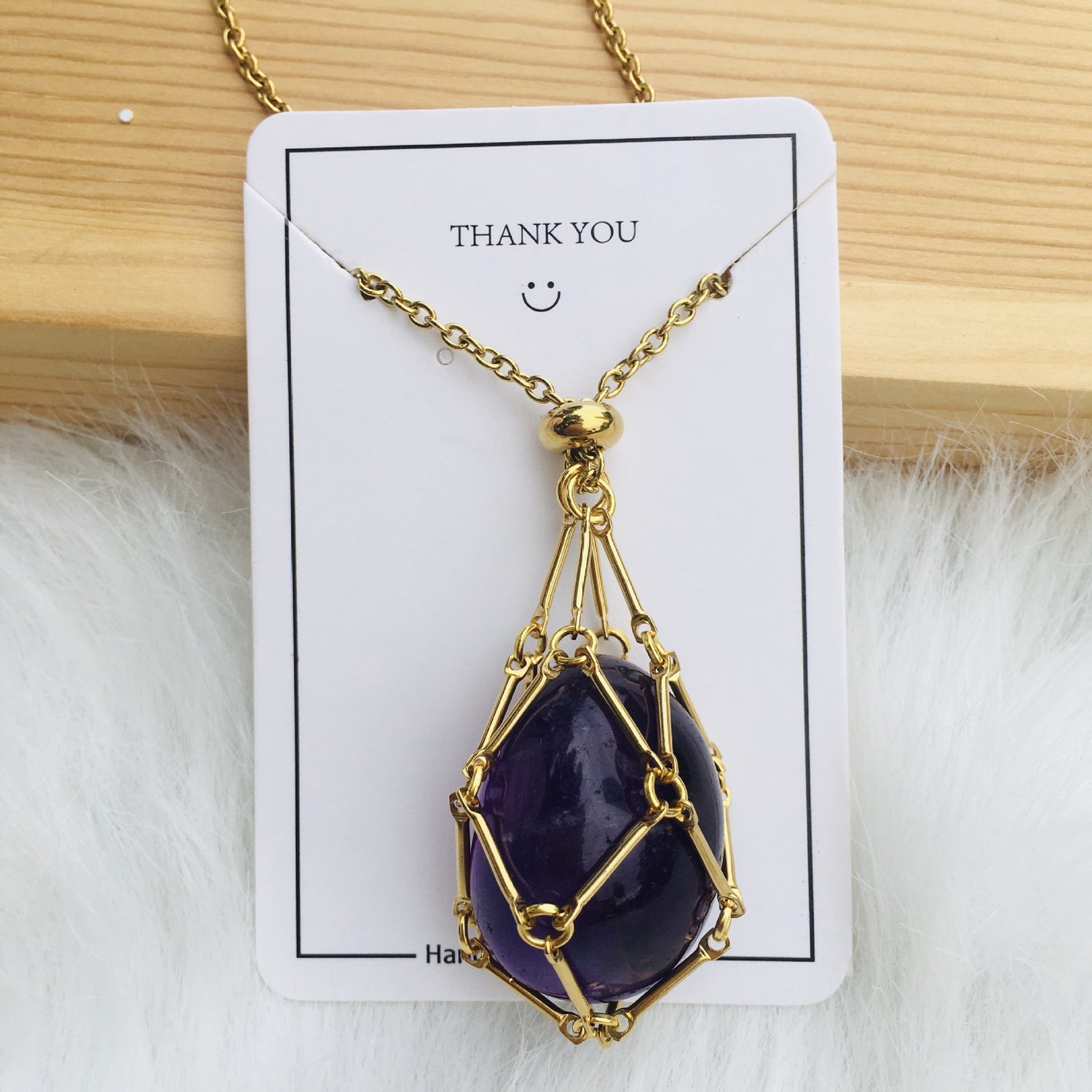 Natural Energy Crystal Pendant - Serenity Spaces