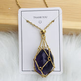 Natural Energy Crystal Pendant - Serenity Spaces