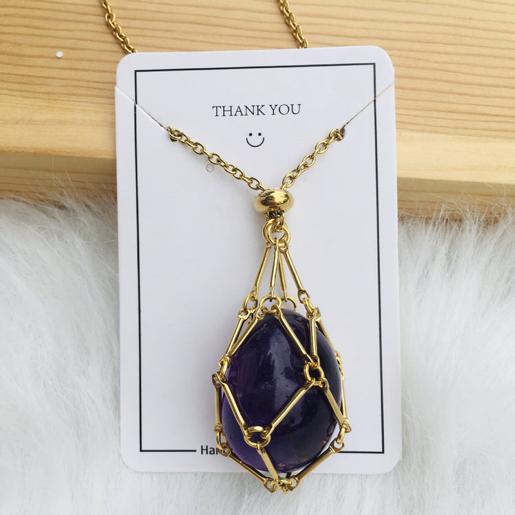 Natural Energy Crystal Pendant - Serenity Spaces