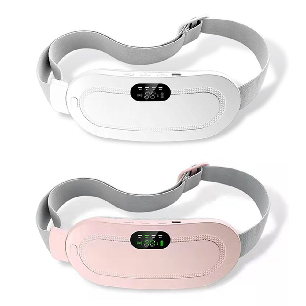 Menstrual Heating Pad Smart Warm Belt Relief Waist Pain Cramps Vibrating Abdominal Massager Electric Waist Belt Device - Serenity Spaces