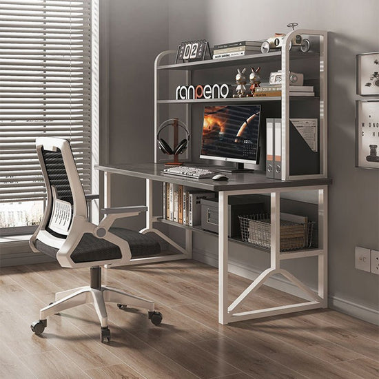 Simple Office In The Bedroom Students Learn To Write Desks - Serenity Spaces