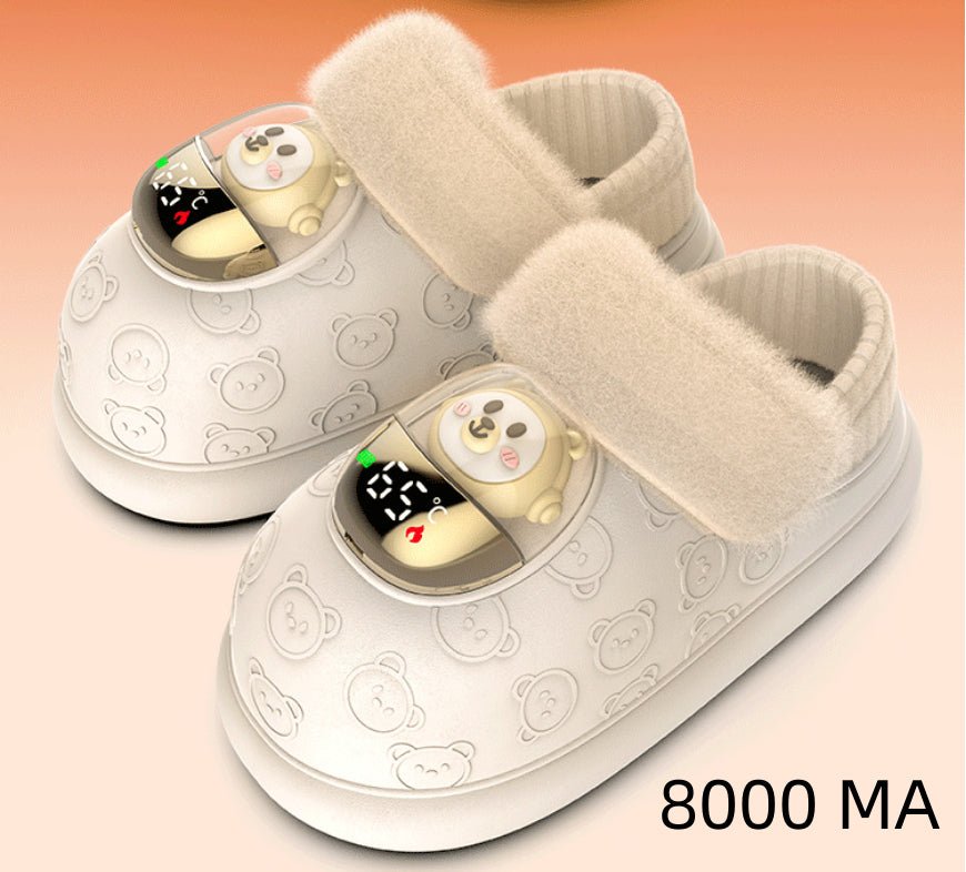 Electrothermal Household Rechargeable Heating Shoes - Serenity Spaces