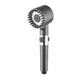 The Third Gear Adjustable Strong Supercharged Shower Head Household Bath Shower Hose Shower Head - Serenity Spaces