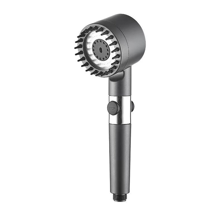 The Third Gear Adjustable Strong Supercharged Shower Head Household Bath Shower Hose Shower Head - Serenity Spaces
