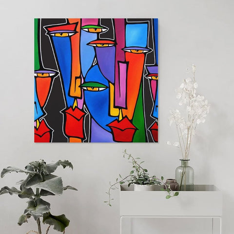 Bathroom Decor Wall Art Peintures Pop Art Inspirational Wall Art Poster and Wall Art for Living Room Modern Family Large Wall Art Posters 12X12Inch(30X30Cm)