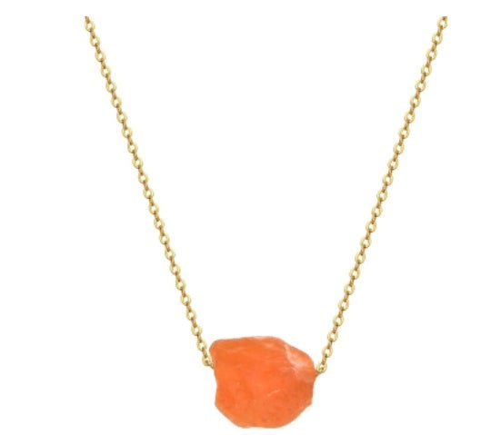 Hot Selling Stone Crystal Pillar Tree Of Life Pendant Ins Fashion Necklace - Serenity Spaces