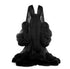 lingerie Women Fur Robe Hot See Through Mature Women Sexy Nightgowns Long Bridal Robes - Serenity Spaces
