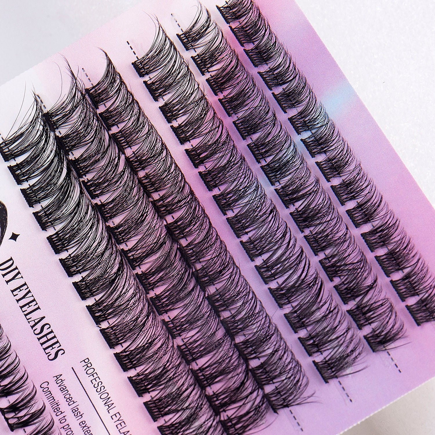 12 Rows Of 150 Segmented Lashes In Clusters - Serenity Spaces