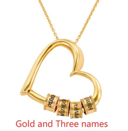 Personalized Heart Necklaces Women Jewelry Custom Name Necklaces & Pendants Mothers Day Gift - Serenity Spaces