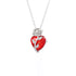 Punk Rose Love Necklace Fashion Personality Heart - shaped Clavicle Chain Pendant Necklace For Valentine&