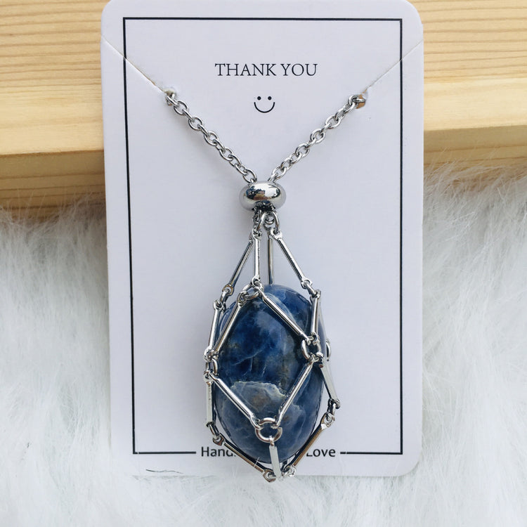 Natural Energy Crystal Pendant - Serenity Spaces