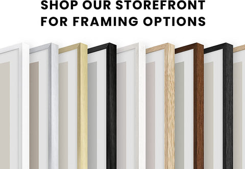 Frame Boho Wall Art - Sun Decor for Bedroom, Mid Century Modern Minimalist Art, Geometric Poster with Beige Frame, 16X20