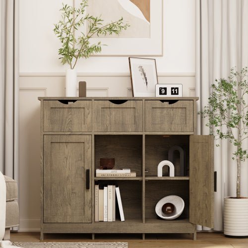 Storage Cabinets,Wooden Floor Cabinet,with Drawers And Shelves Storage Cabinets,Accent Cabinet For Living Room,Bedroom,Bathroom Furniture Home Decor - Serenity Spaces