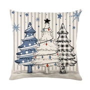 45Cm Christmas Decorations Christmas Cushion Cover Pillowcase 2024 for Home Ornament Xmas New Year Christmas Decor 2025 Home