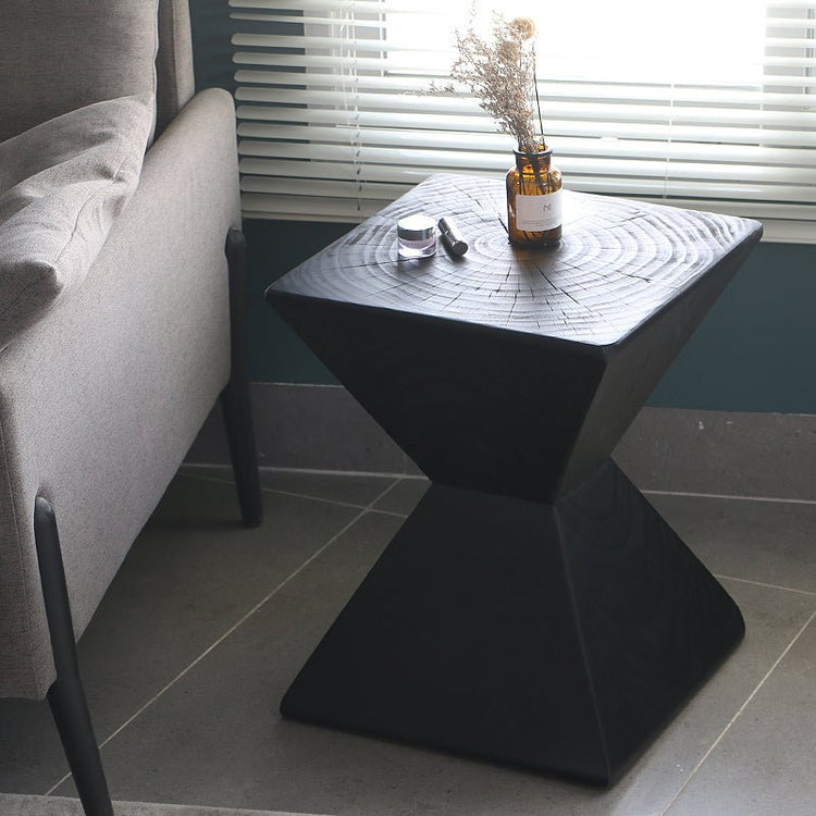 Ji Ji Feng Log Sofa And Tea Table Creative Living Room Side Table Hotel Homestay Furniture - Serenity Spaces