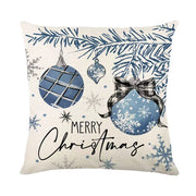 45Cm Christmas Decorations Christmas Cushion Cover Pillowcase 2024 for Home Ornament Xmas New Year Christmas Decor 2025 Home