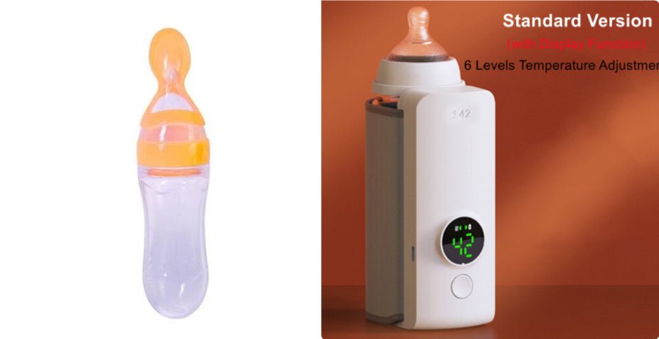 Portable Wireless Rechargeable Baby Bottle Warmer USB Charging And Heating Bag Portable Constant Temperature Milk Warmer Universal Bottle Insulation Sleeve - Serenity Spaces