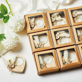 Wooden Love Candle With Dried Flowers - Serenity Spaces