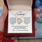 Gift For Women Wife Her Girlfriend Necklace Stainless Steel To My Soulmate The Day I Met You Forever Love Necklace - Serenity Spaces