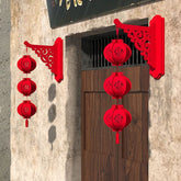 New Year Decorative Lantern Chinese New Year Pendant - Serenity Spaces