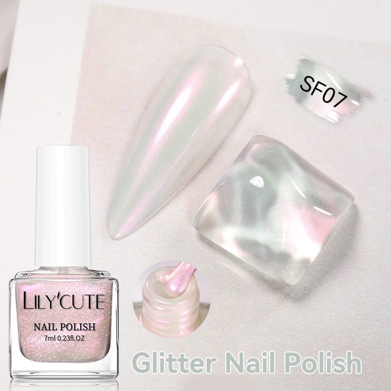 Quick - dry Metallic Mirror Nail Polish, No Baking Required - Serenity Spaces