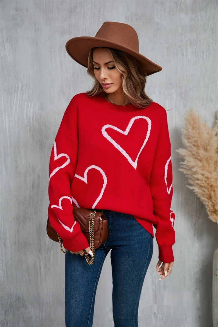 Female With Hearts Valentine&