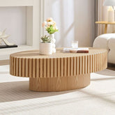 Modern Handmade Drum Coffee Table - Serenity Spaces