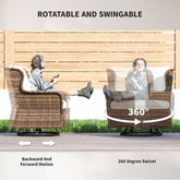 Pieces Patio Furniture Set - Serenity Spaces