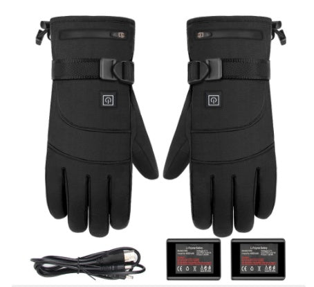 Winter Electric Heated Gloves Motorcycle Gloves - Serenity Spaces